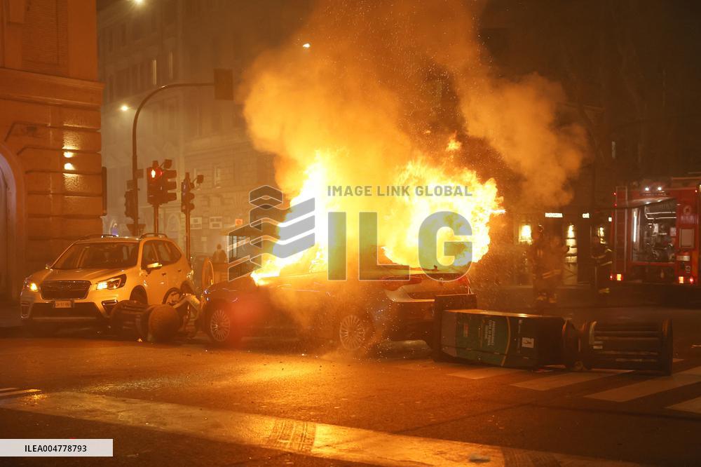 Demonstration in Support of Palestine Across Italy