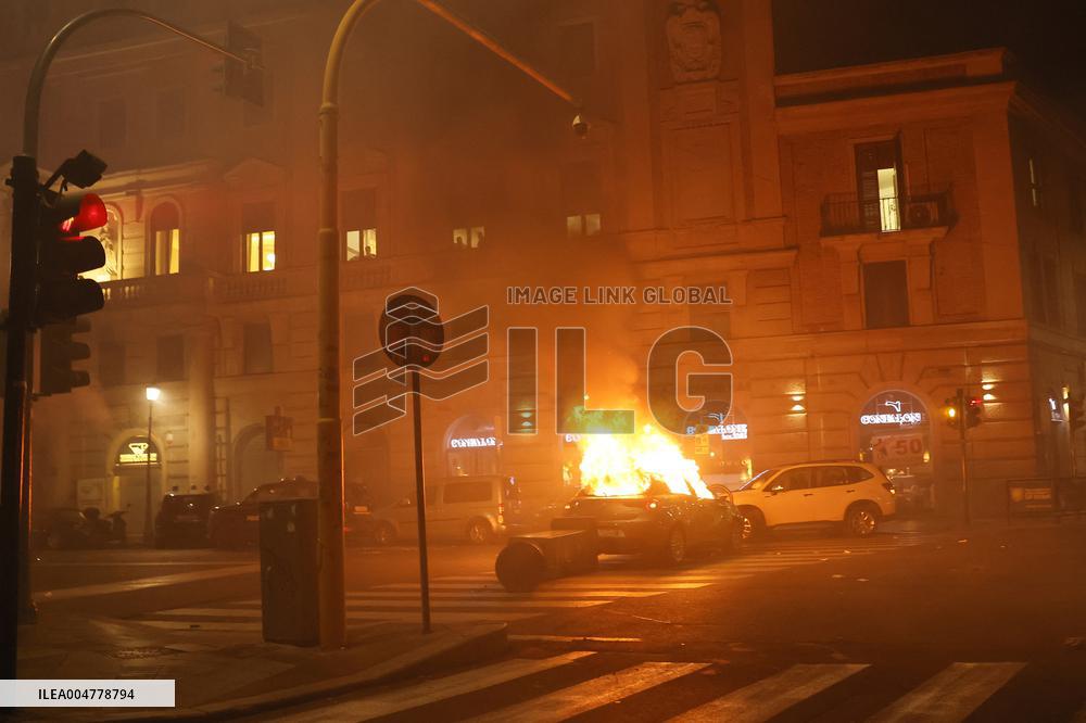 Demonstration in Support of Palestine Across Italy