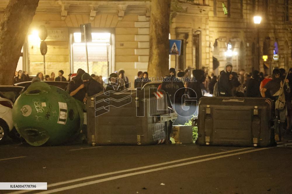 Demonstration in Support of Palestine Across Italy