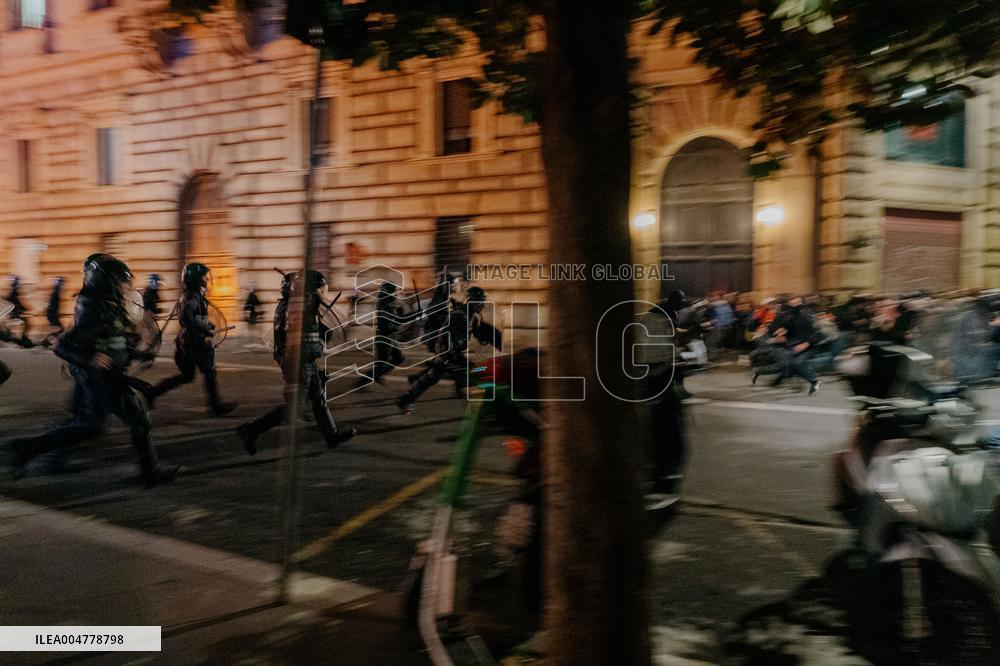 Demonstration in Support of Palestine Across Italy