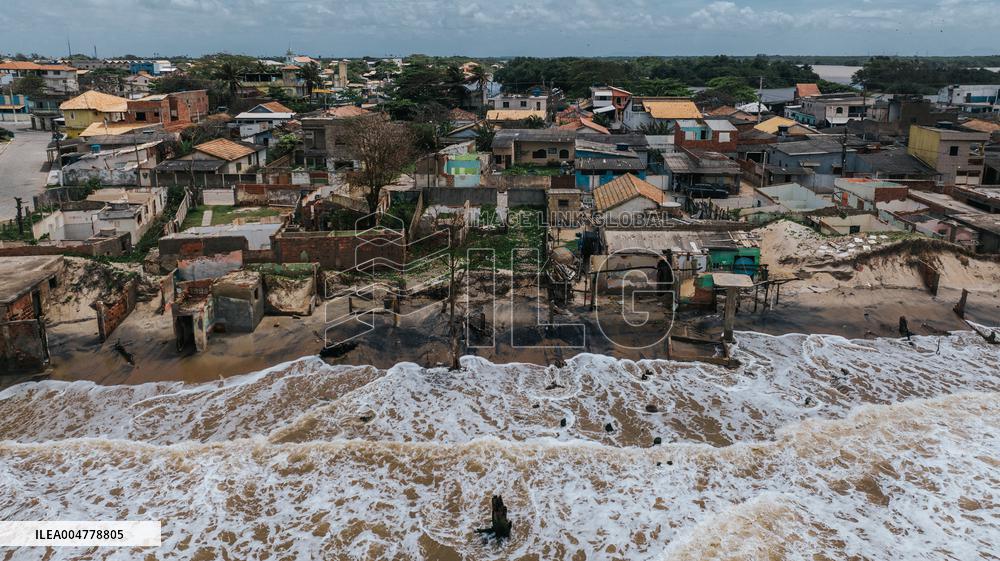 Atafona Coastal Erosion Aftermath - Brazil