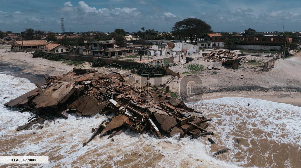 Atafona Coastal Erosion Aftermath - Brazil