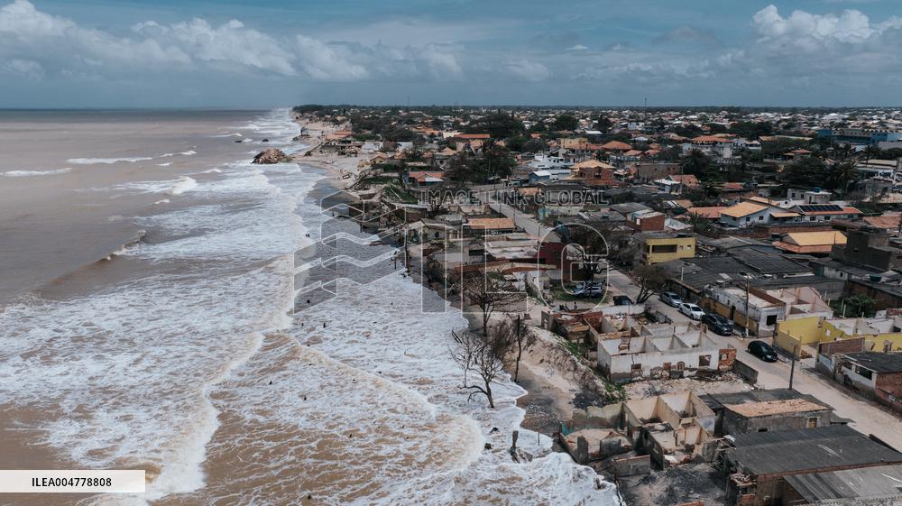 Atafona Coastal Erosion Aftermath - Brazil