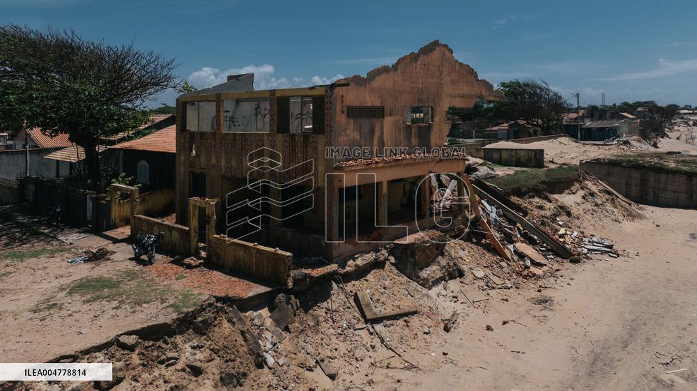 Atafona Coastal Erosion Aftermath - Brazil