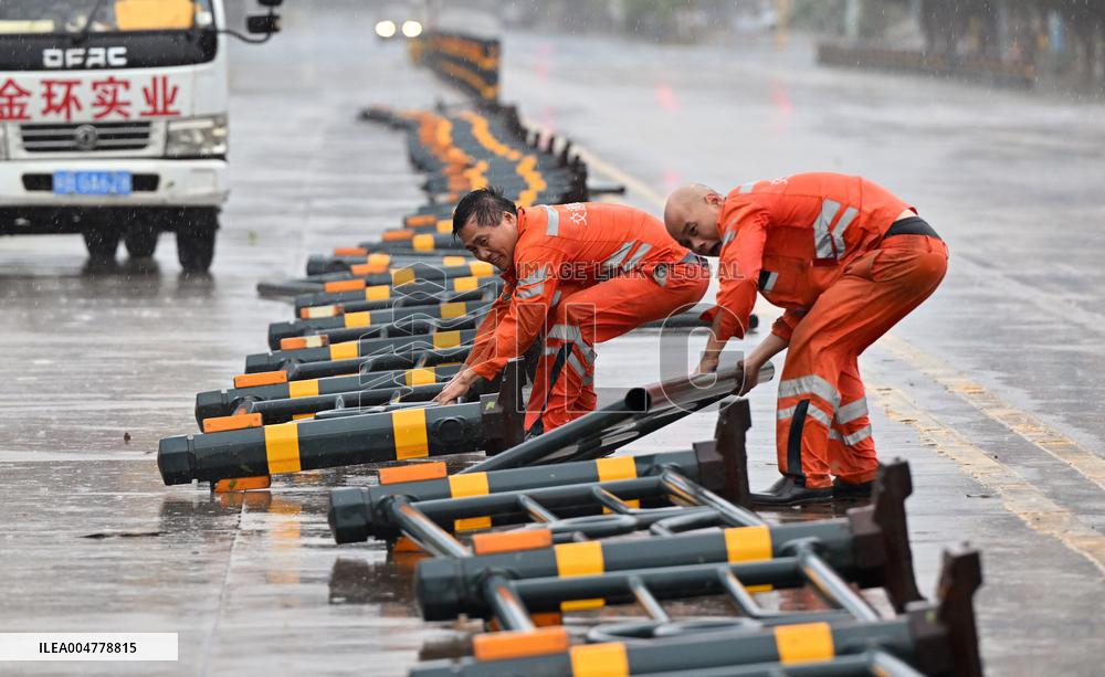 Typhoon Matmo Inflicts Strong Gusts And Rainfall - China