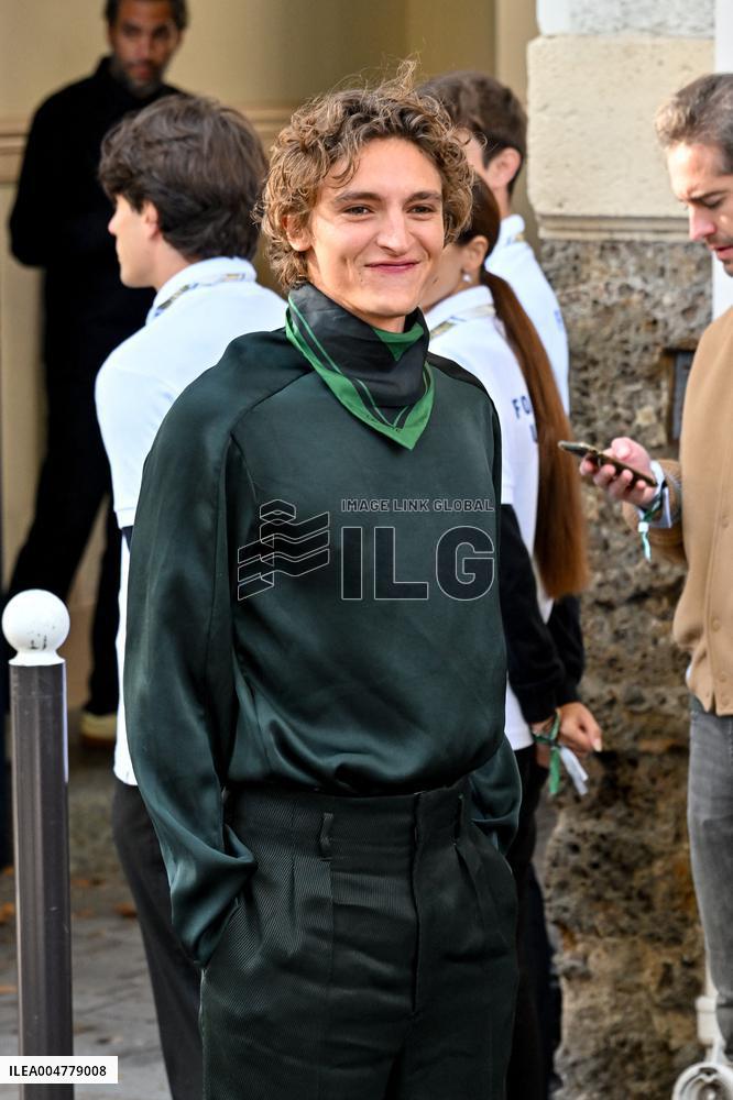 PFW Lacoste Outside Arrivals