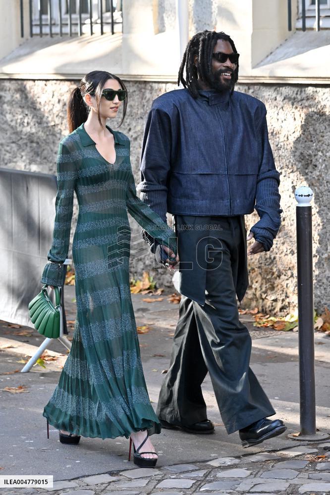 PFW Lacoste Outside Arrivals