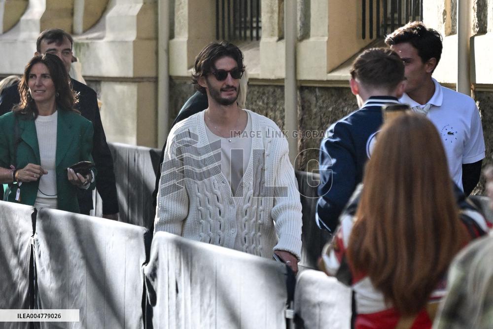 PFW Lacoste Outside Arrivals