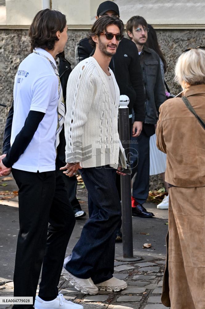 PFW Lacoste Outside Arrivals