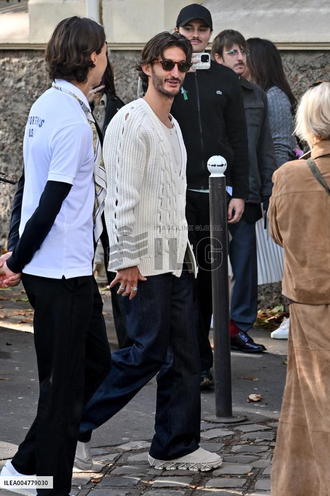 PFW Lacoste Outside Arrivals