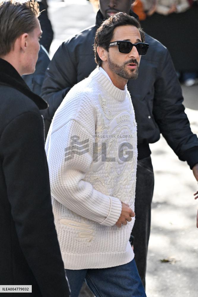 PFW Lacoste Outside Arrivals