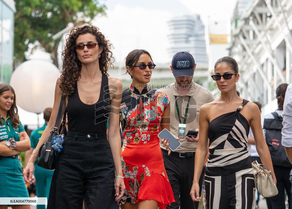 Singapore GP 2025 - Rebecca Donaldson, Alexandra Saint Mleux and Carmen Montero Mund