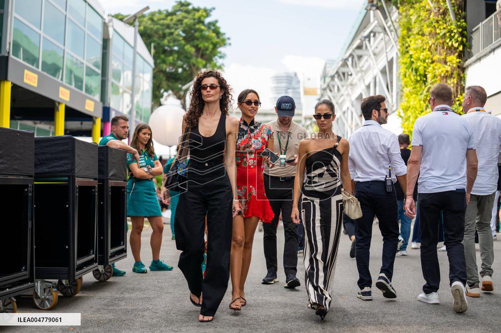 Singapore GP 2025 - Rebecca Donaldson, Alexandra Saint Mleux and Carmen Montero Mund