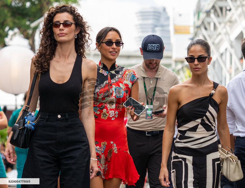 Singapore GP 2025 - Rebecca Donaldson, Alexandra Saint Mleux and Carmen Montero Mund