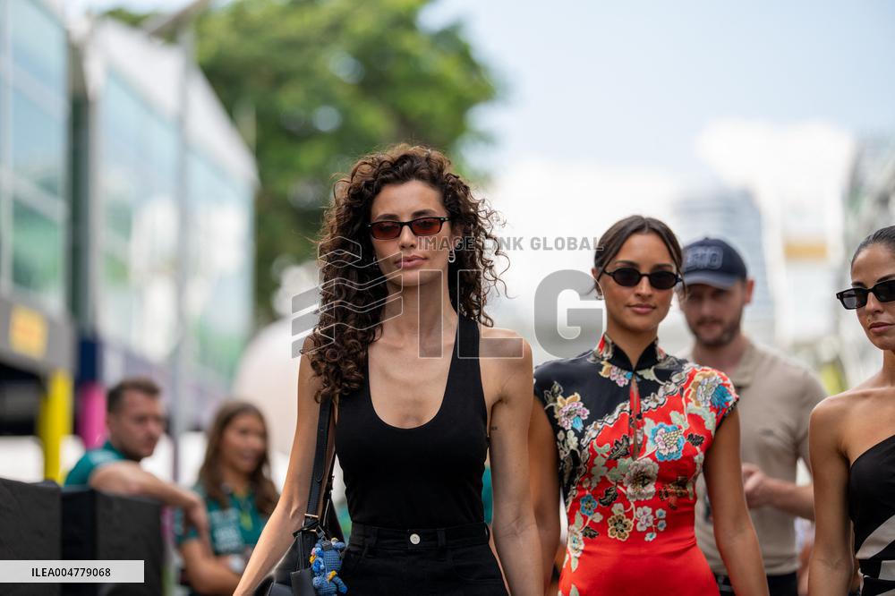 Singapore GP 2025 - Rebecca Donaldson, Alexandra Saint Mleux and Carmen Montero Mund