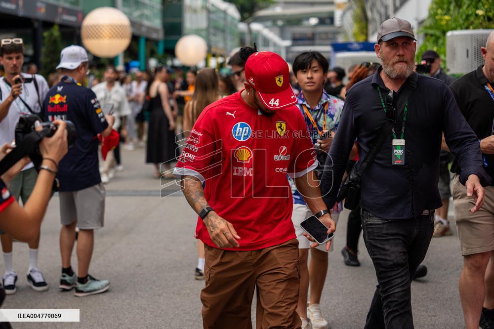 Singapore GP 2025 - Pilots and Managers Sighting