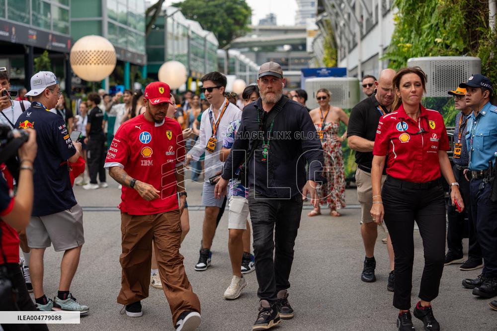 Singapore GP 2025 - Pilots and Managers Sighting