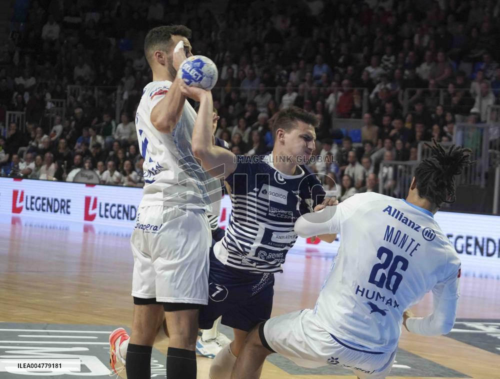 Handball - French Champ - Cesson Rennes v Montpellier