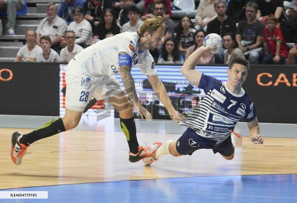 Handball - French Champ - Cesson Rennes v Montpellier
