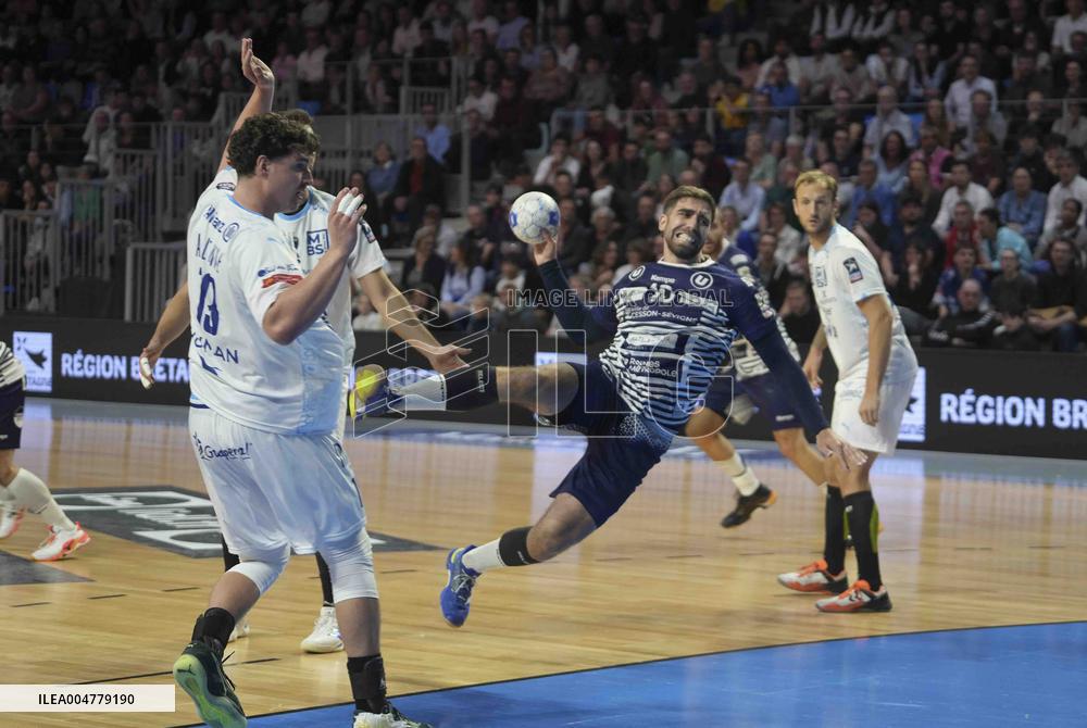Handball - French Champ - Cesson Rennes v Montpellier