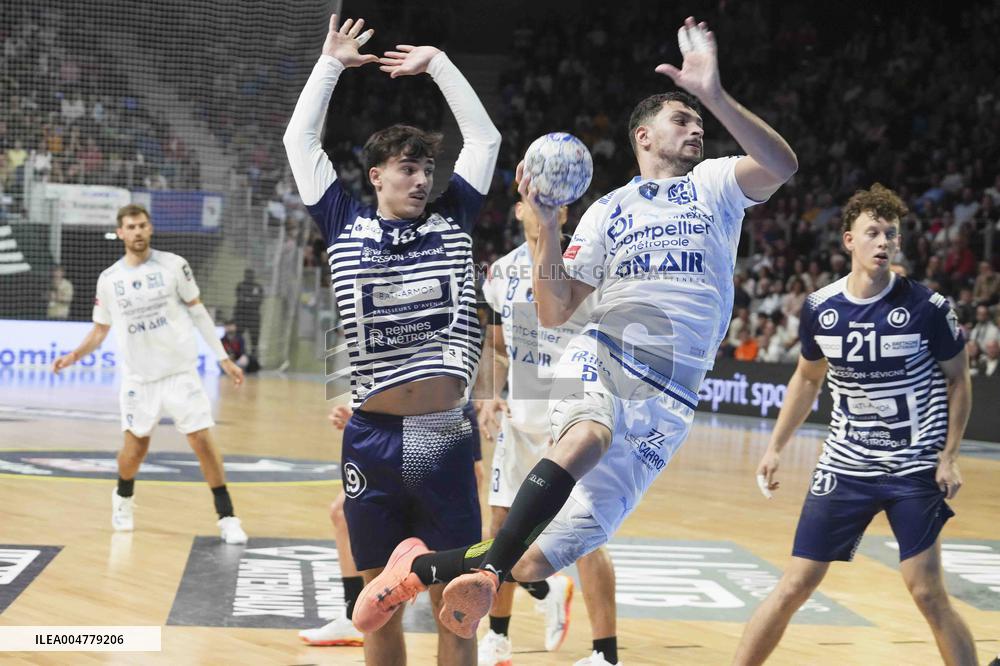 Handball - French Champ - Cesson Rennes v Montpellier