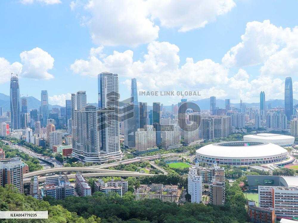 Futian CBD in Shenzhen