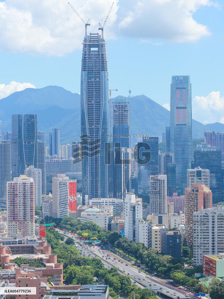 Futian CBD in Shenzhen