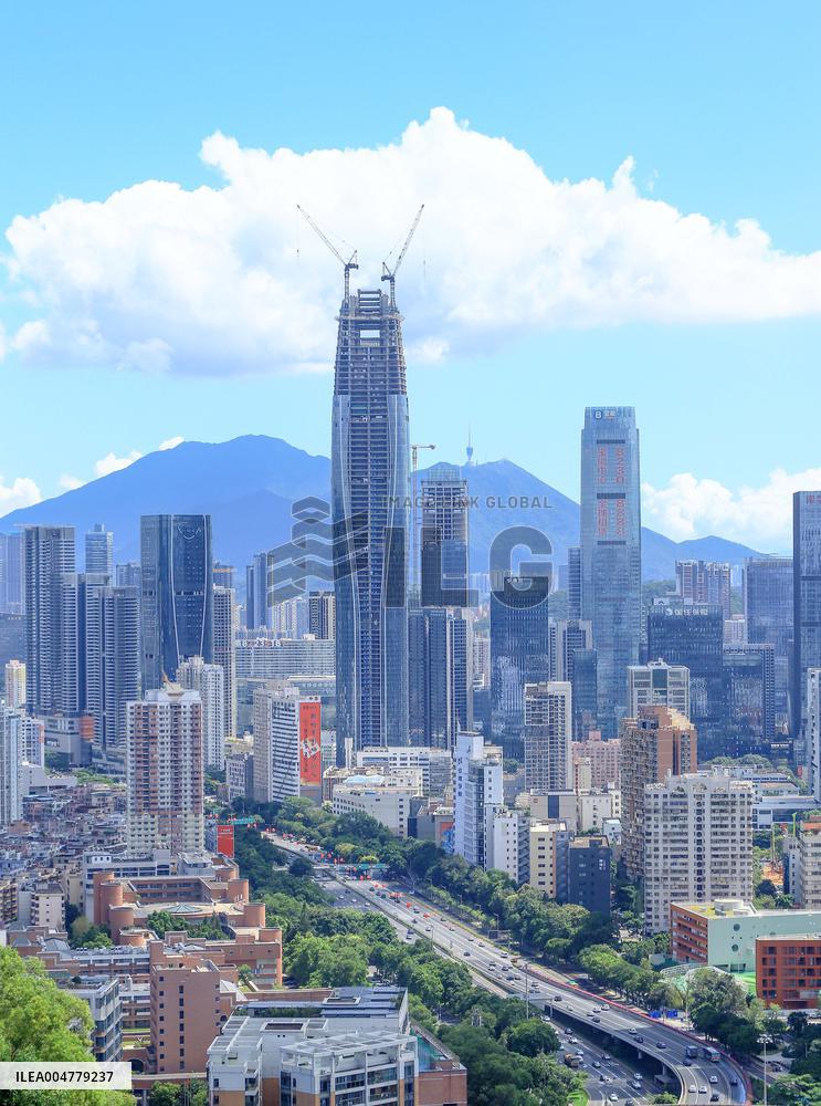 Futian CBD in Shenzhen