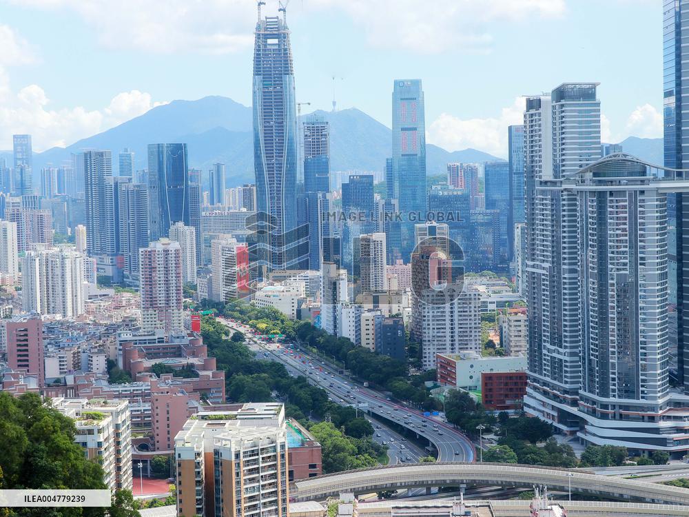 Futian CBD in Shenzhen