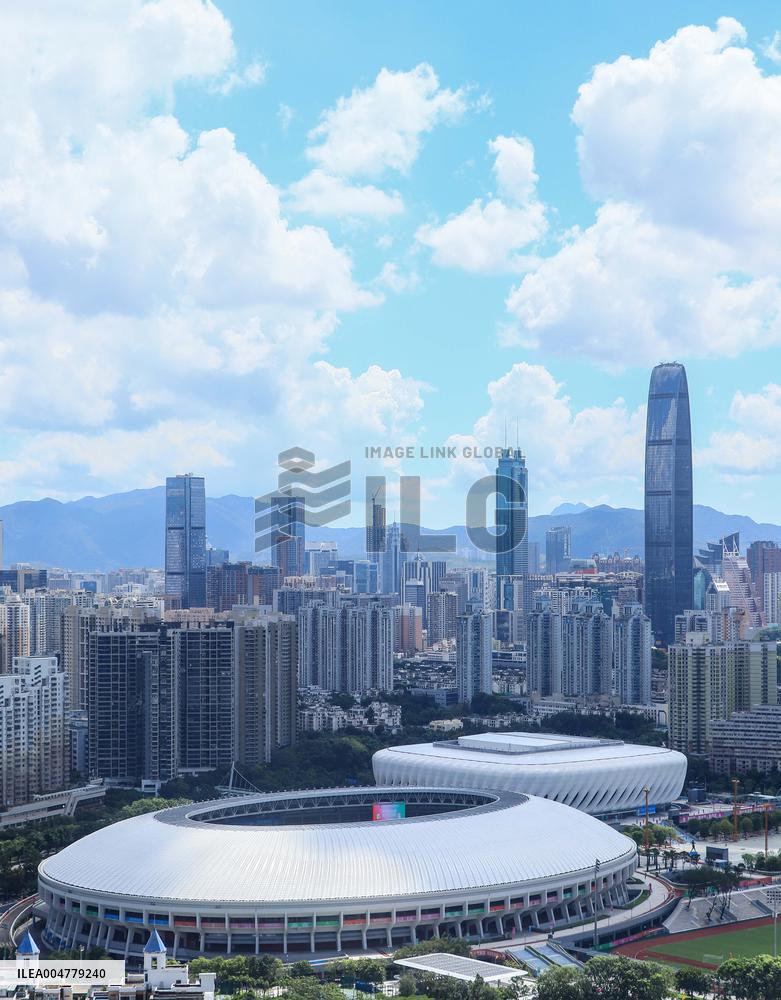 Futian CBD in Shenzhen