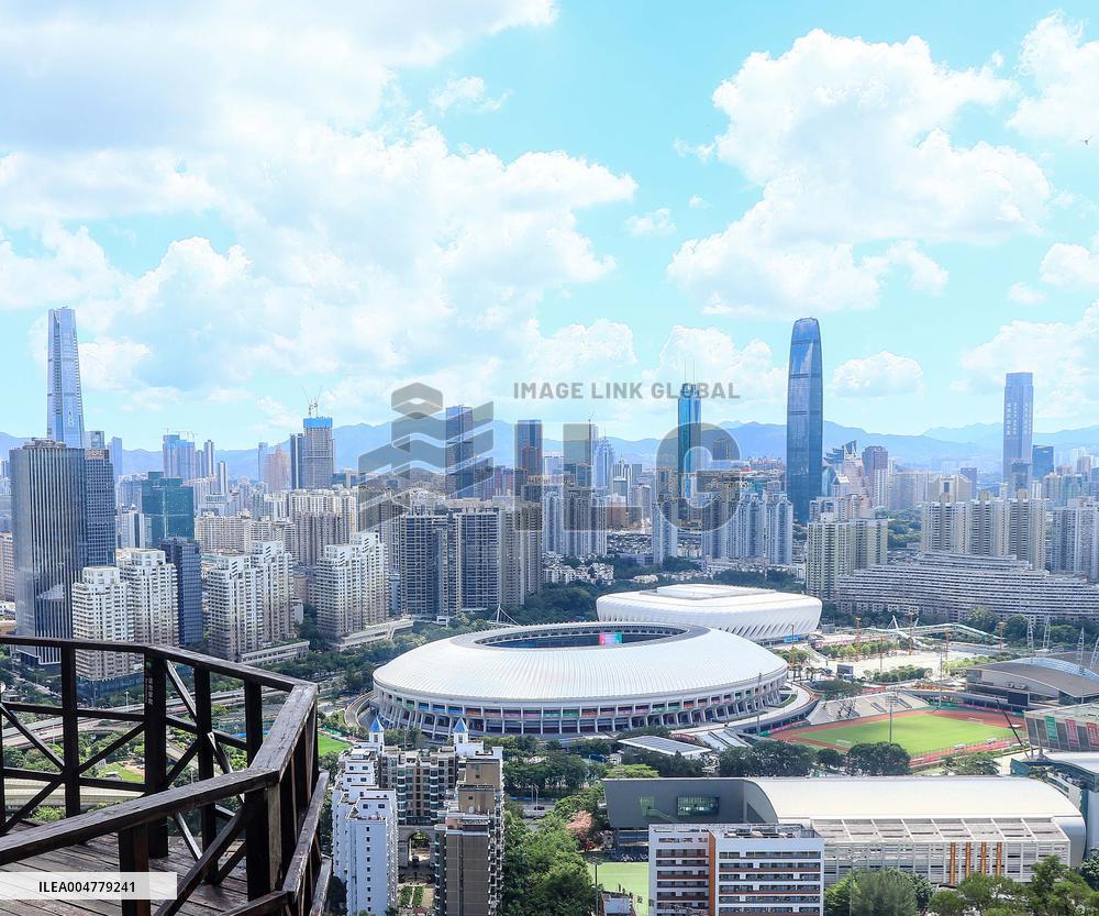 Futian CBD in Shenzhen