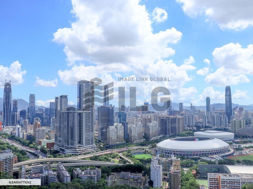 Futian CBD in Shenzhen