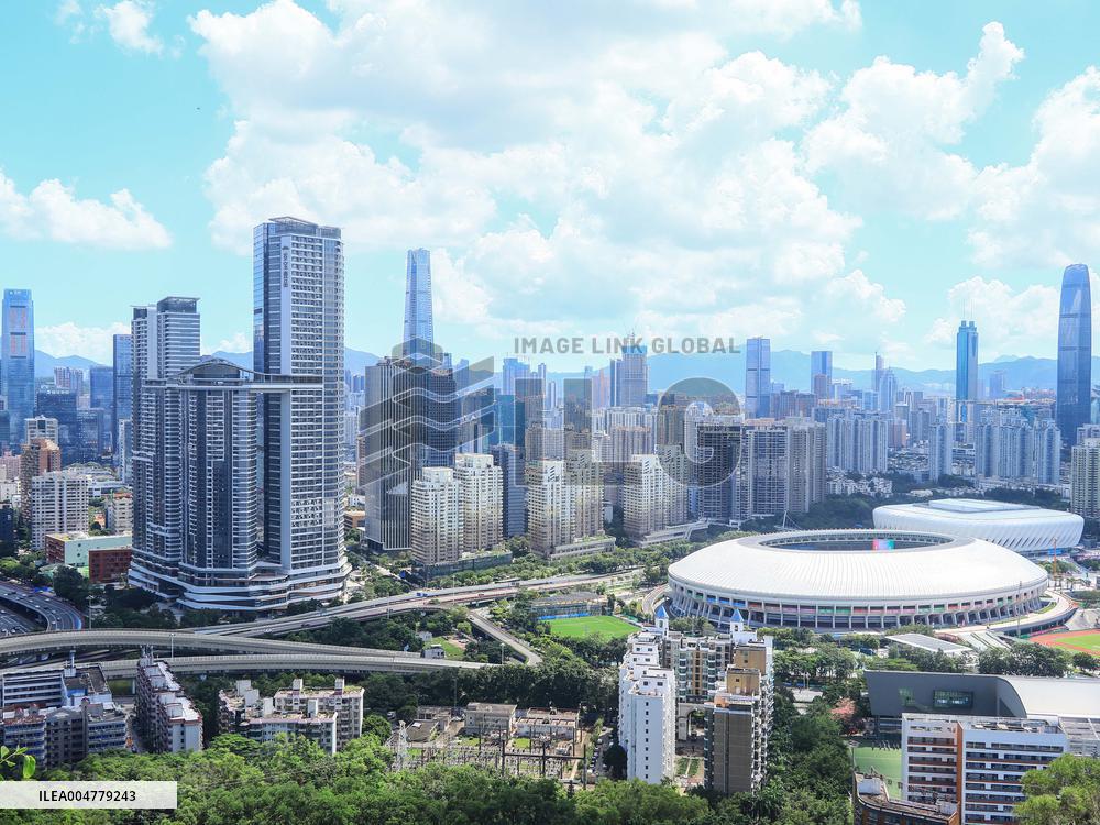 Futian CBD in Shenzhen