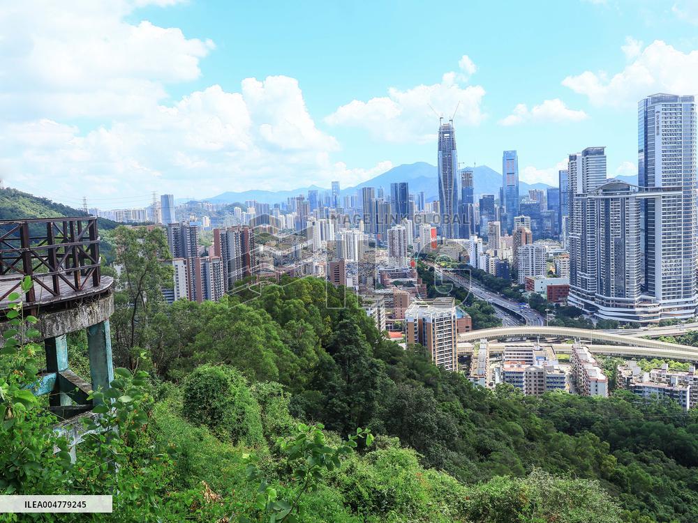 Futian CBD in Shenzhen