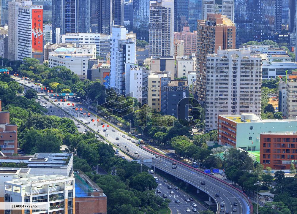 Futian CBD in Shenzhen