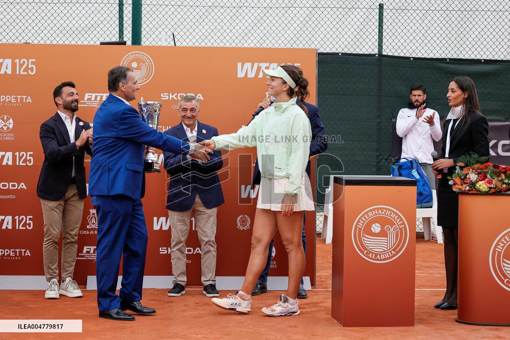 TENNIS - Internazionali di Tennis - WTA125 Women - Internazionali di Calabria