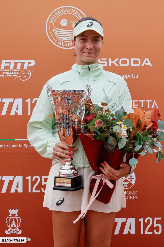 TENNIS - Internazionali di Tennis - WTA125 Women - Internazionali di Calabria