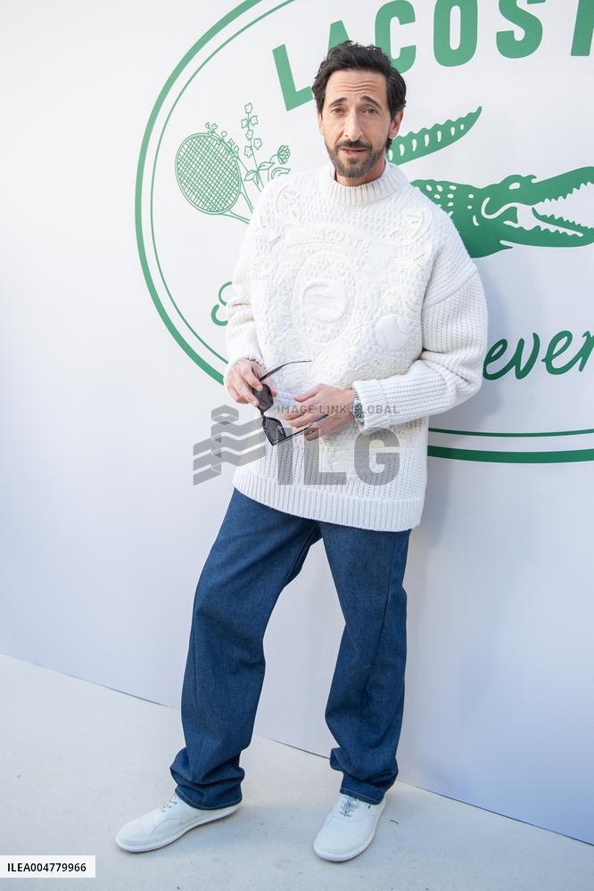 PFW Lacoste Photocall