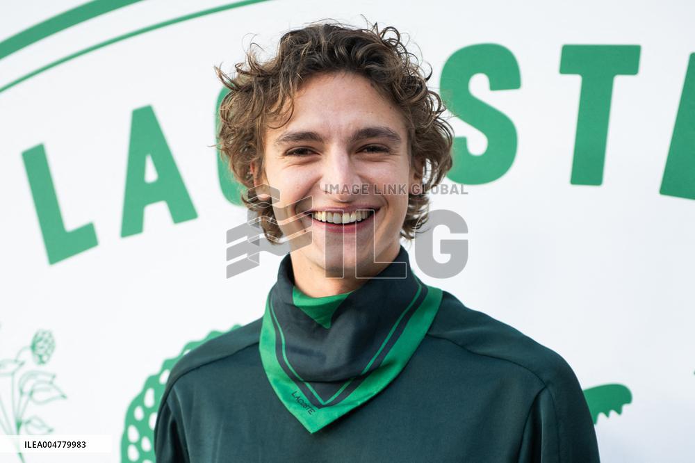 PFW Lacoste Photocall