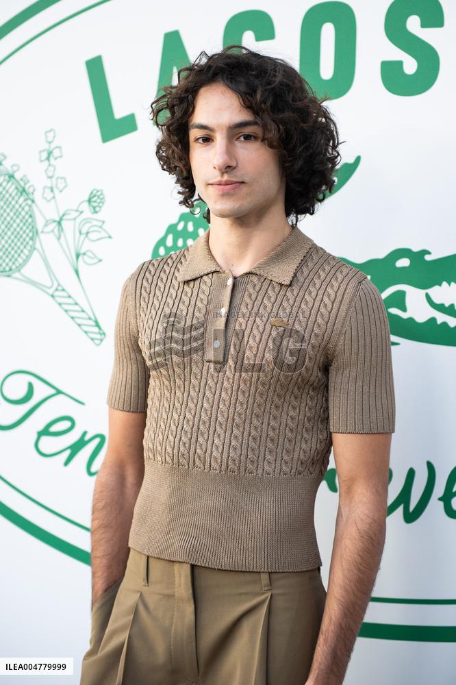 PFW Lacoste Photocall