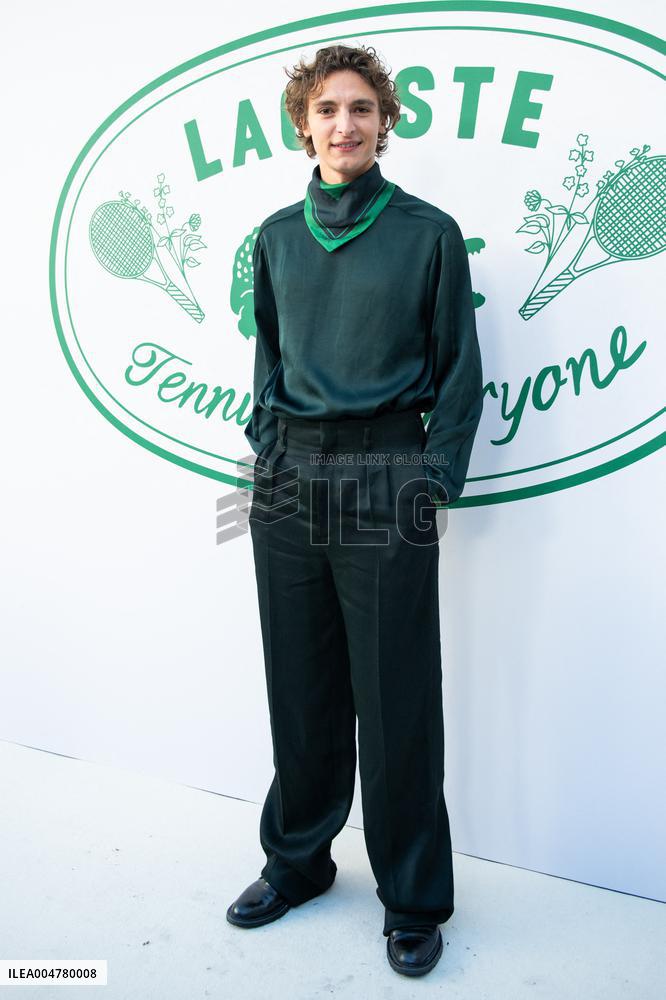 PFW Lacoste Photocall