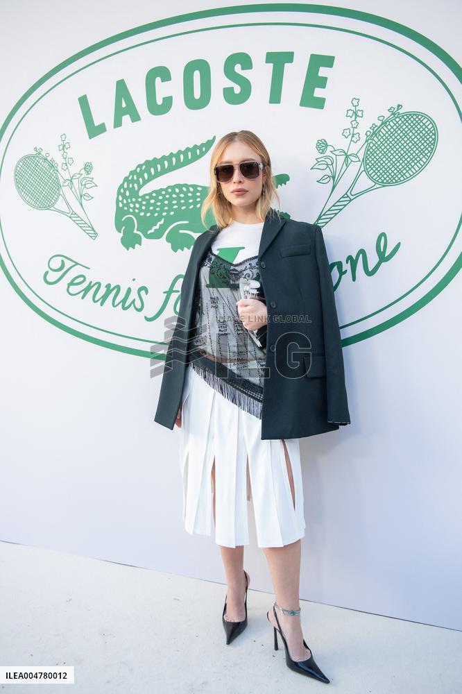 PFW Lacoste Photocall