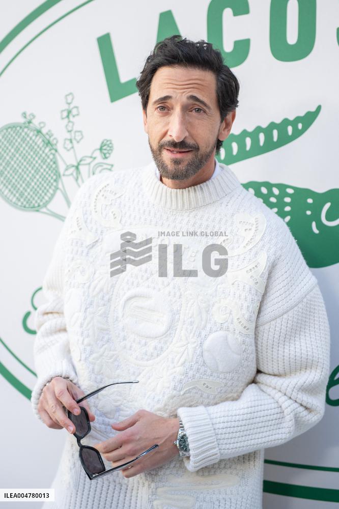 PFW Lacoste Photocall