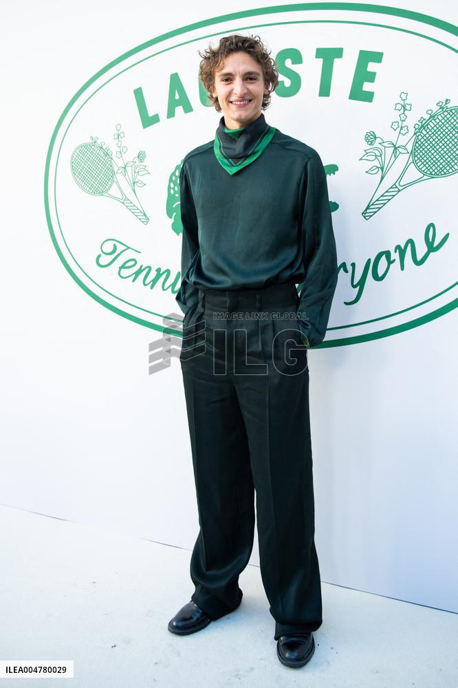 PFW Lacoste Photocall