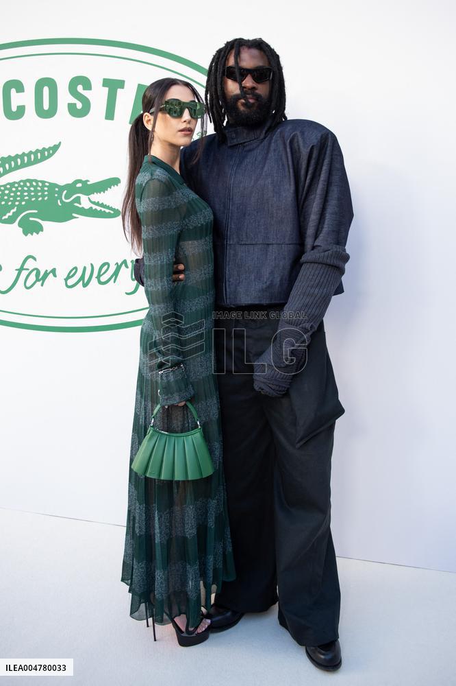 PFW Lacoste Photocall