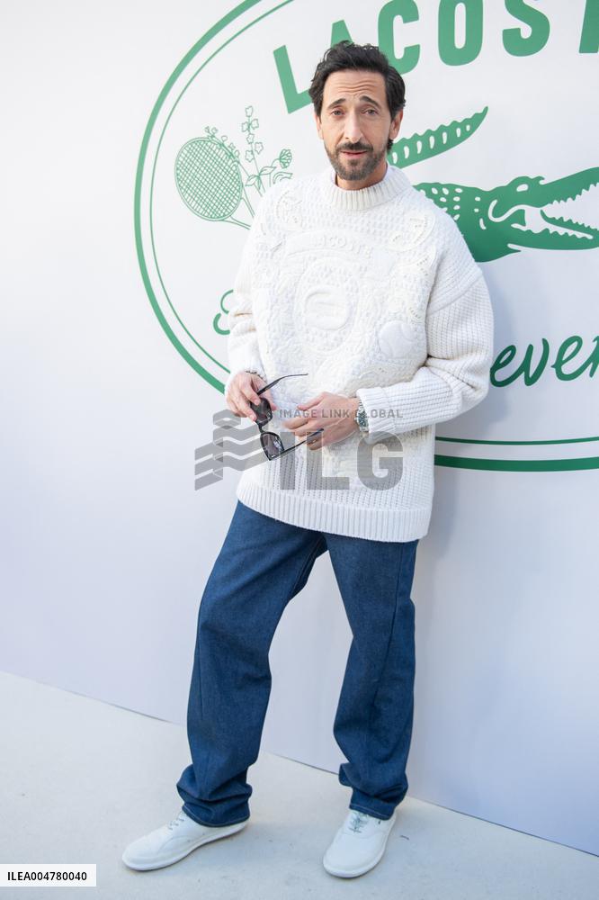 PFW Lacoste Photocall