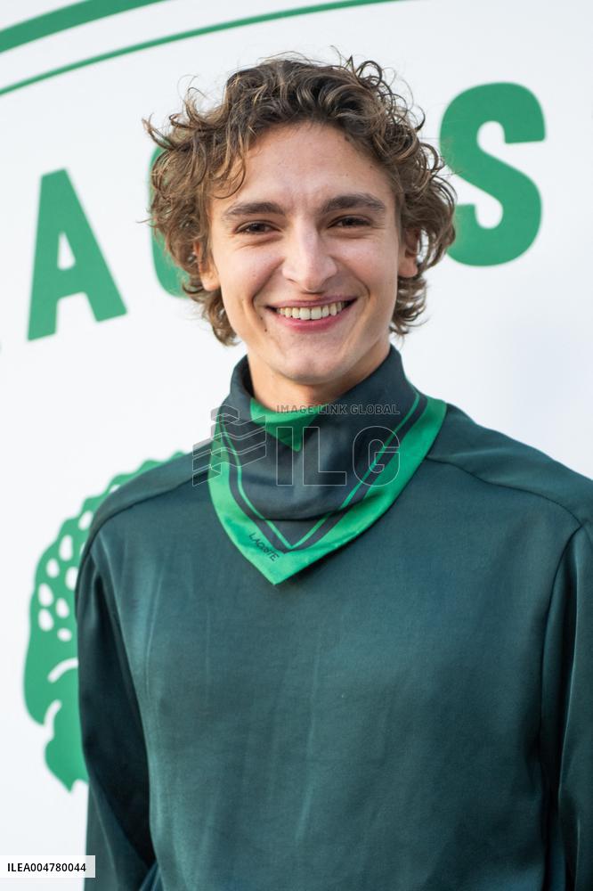 PFW Lacoste Photocall