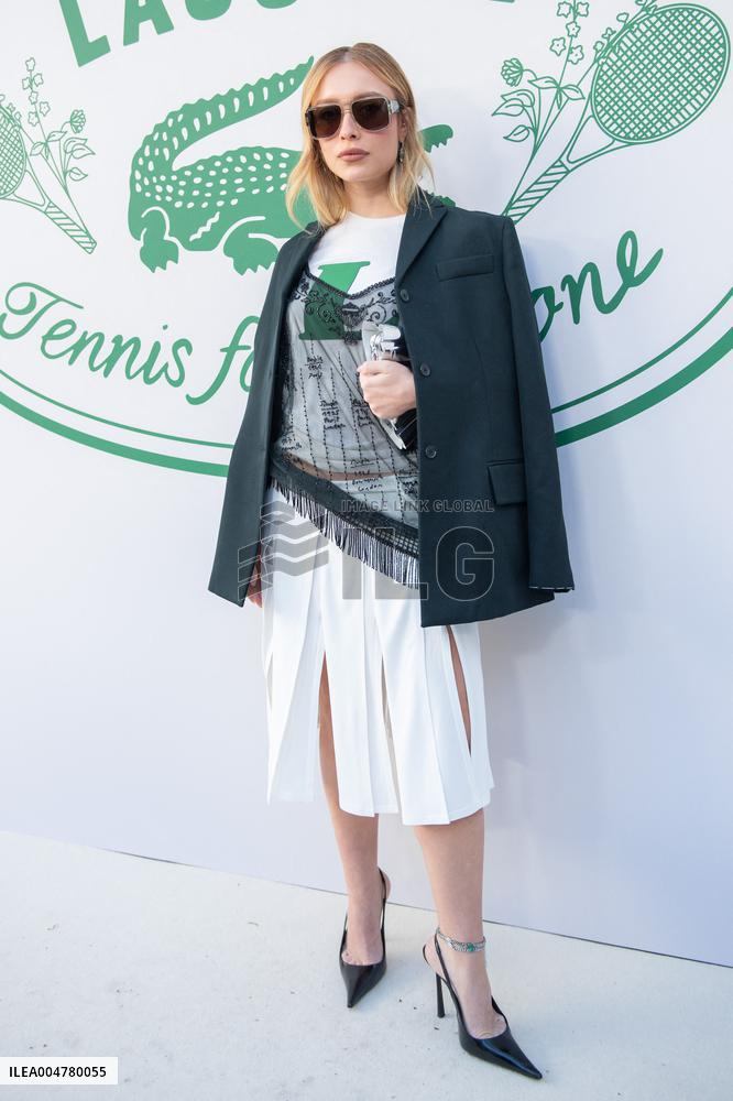 PFW Lacoste Photocall