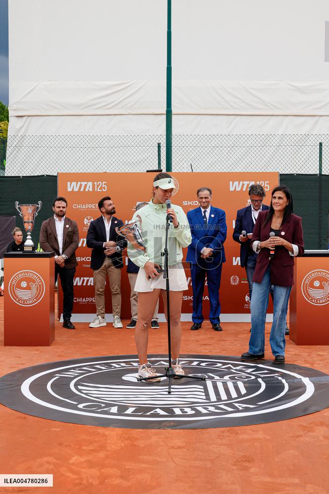 TENNIS - Internazionali di Tennis - WTA125 Women - Internazionali di Calabria