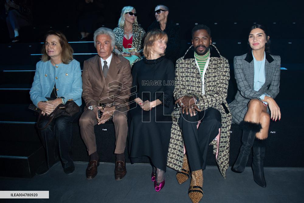PFW Valentino Front Row